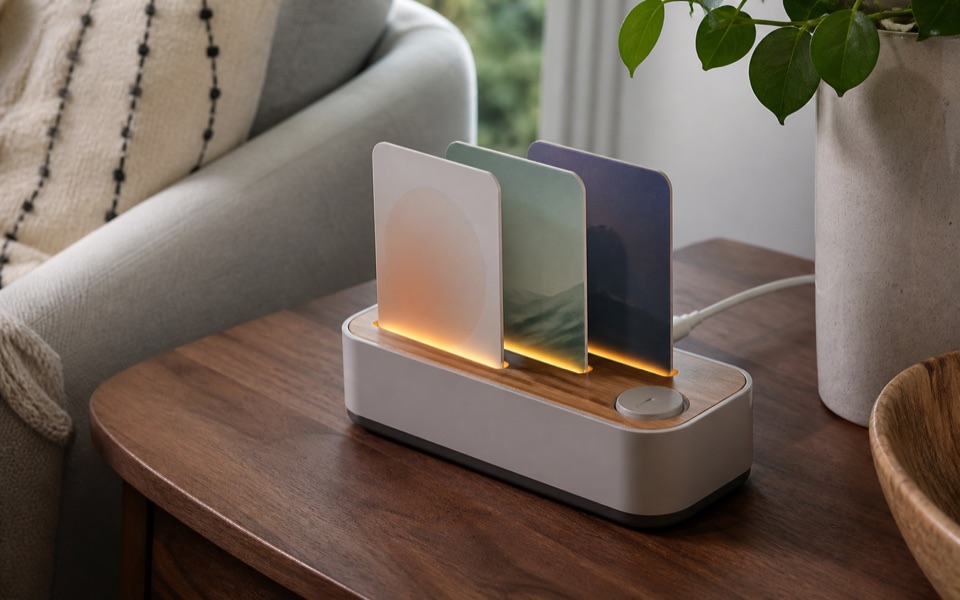 NFC 实体场景卡座概念外观