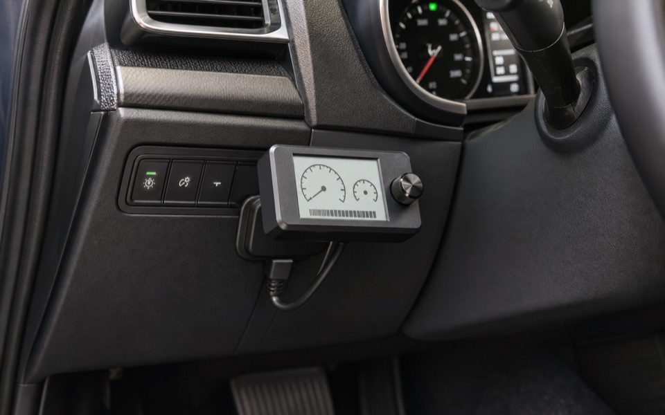 车载 OBD 电子墨水仪表概念外观