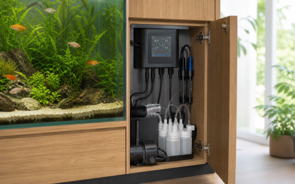 水族箱控制器概念外观